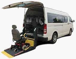 a wheelchair taxi image